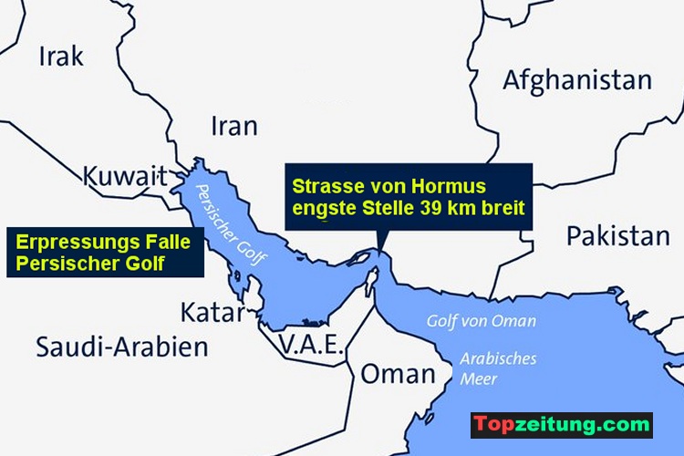 Straße von Hormuz: Die strategische Sackgasse als globale Erpressungs Falle