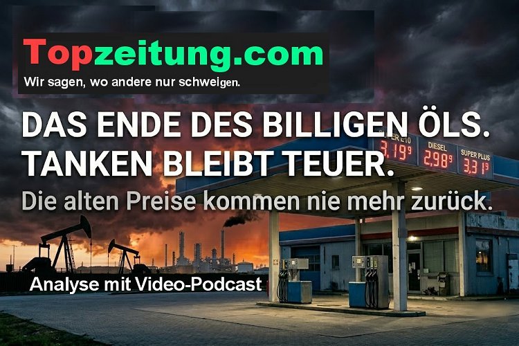 >Das Ende des billigen Öls. Tanken bleibt teuer. Die alten Preise kommen nie mehr zurück.
